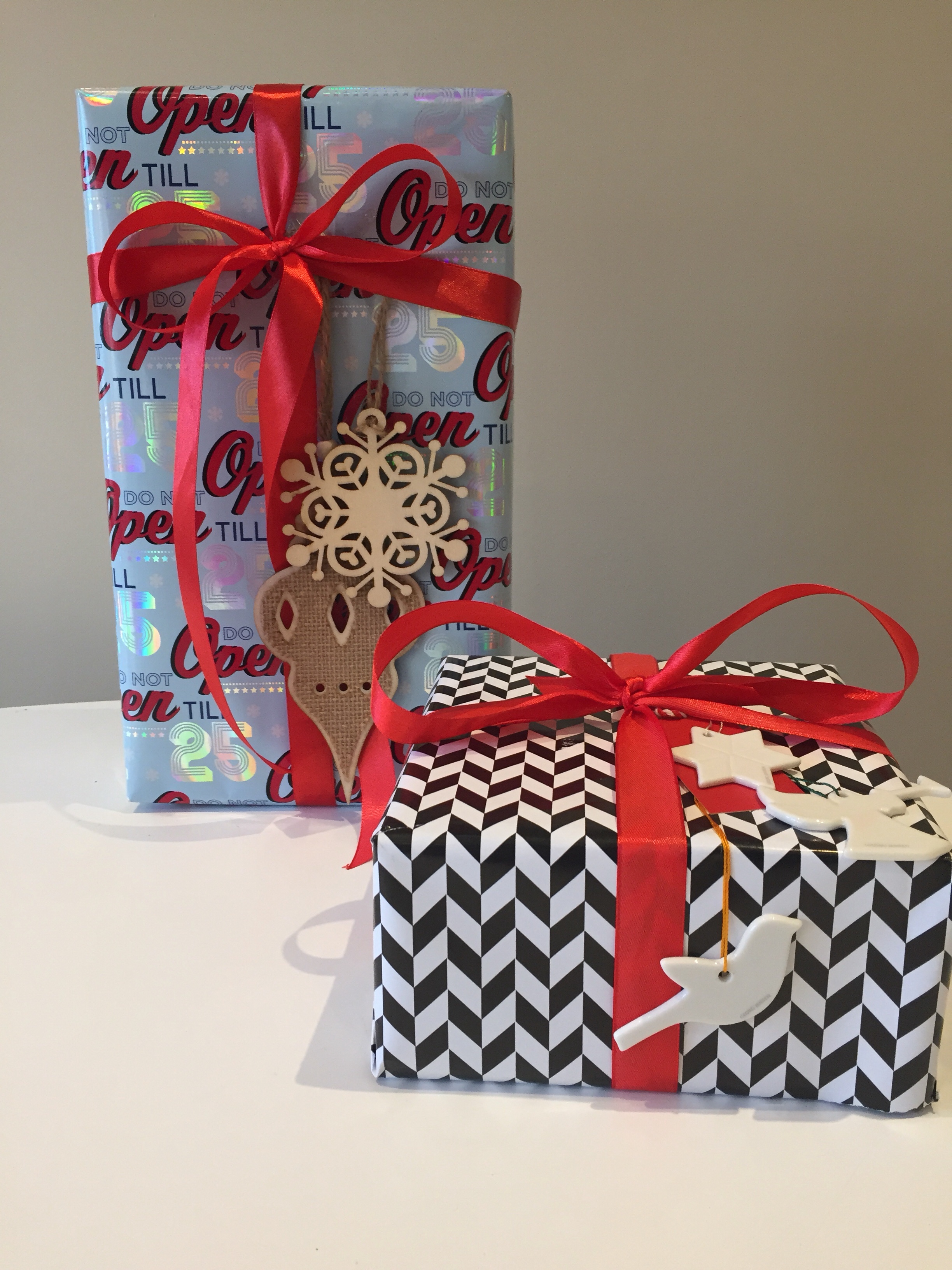 Christmas gift wrap wrapping style guide via Always a Blue Sky Girl blueskygirlie style blog